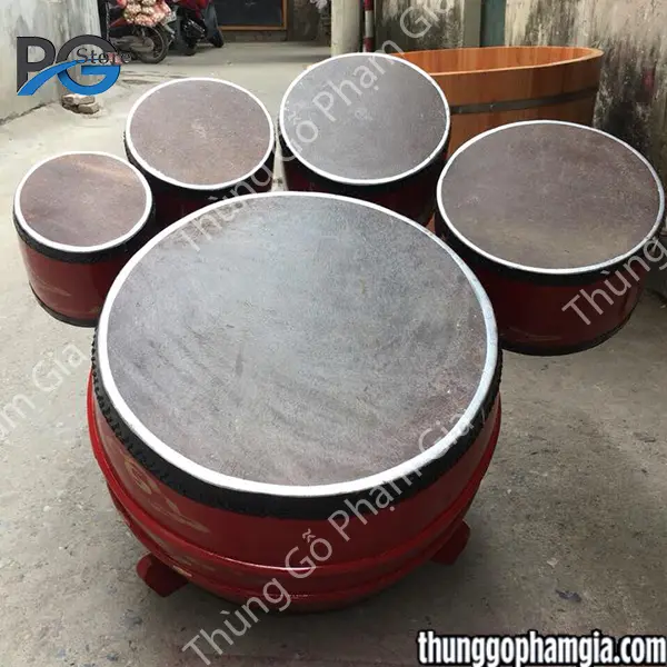 Trống Định Âm , Hát Văn - Chèo 4 Trống định âm